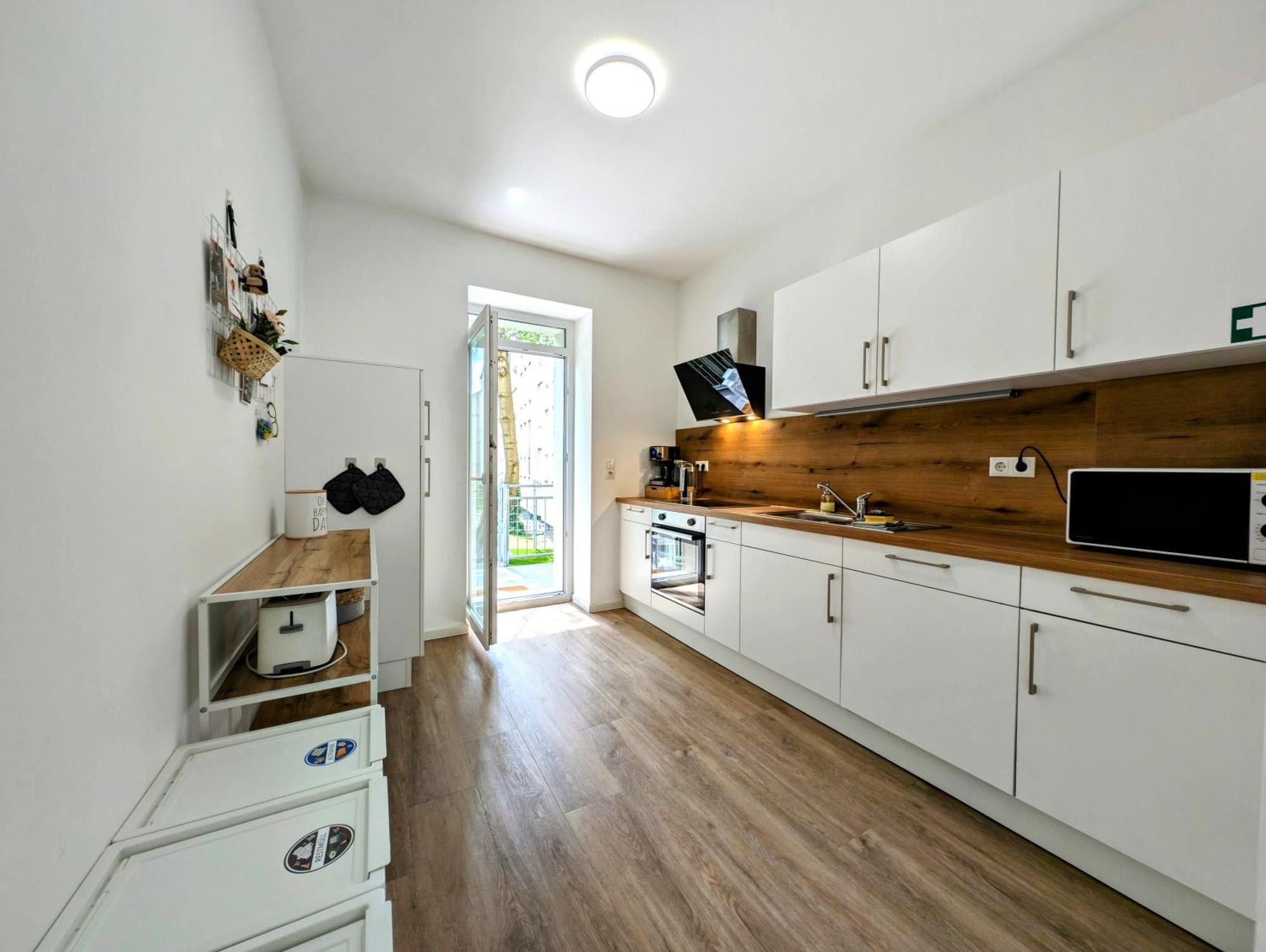 Bohnapartments - Altstadtoase - Balkon Und Garten - Wlan Ερφούρτη Εξωτερικό φωτογραφία