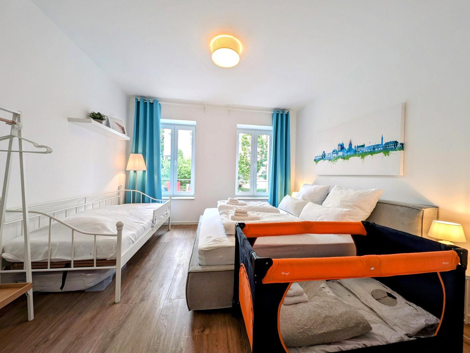 Bohnapartments - Altstadtoase - Balkon Und Garten - Wlan Ερφούρτη Εξωτερικό φωτογραφία