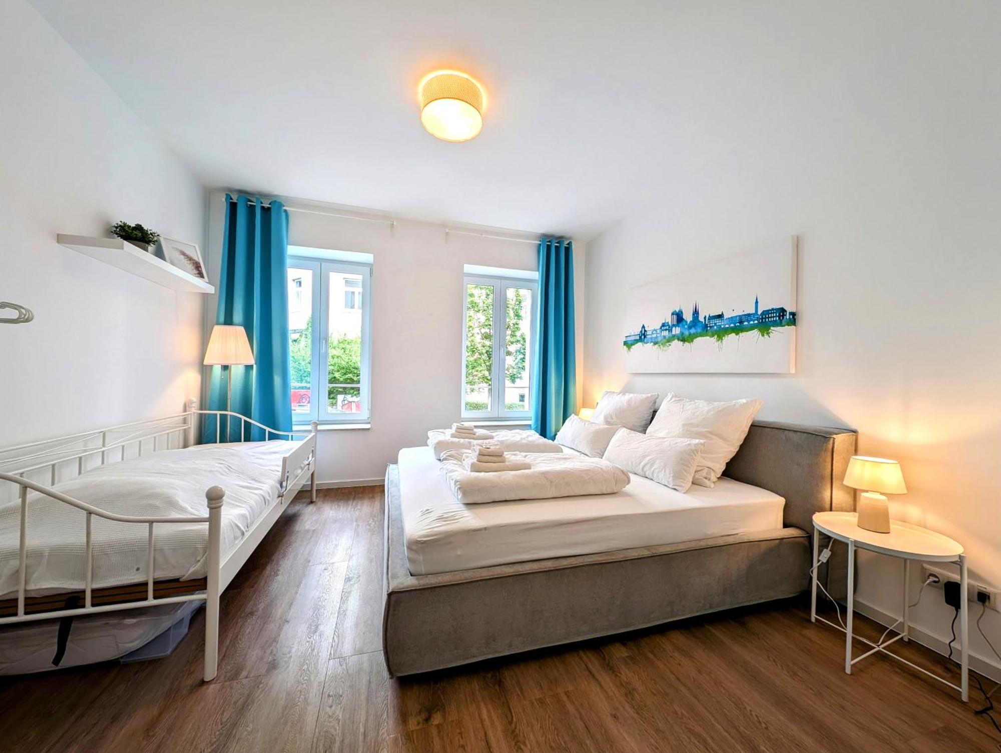 Bohnapartments - Altstadtoase - Balkon Und Garten - Wlan Ερφούρτη Εξωτερικό φωτογραφία